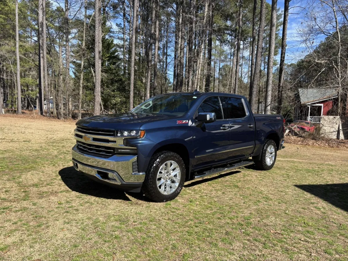 Black Chevy truck detailed by Tyree's Auto Detailing.